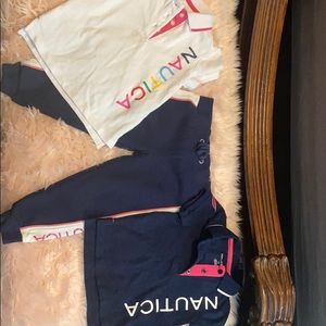 Nautica set with 2 shirts toddler size 2T